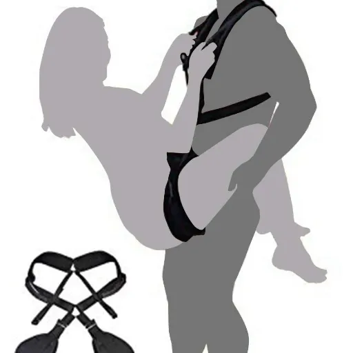 Position 5: The Standing Lift with Sex Swing Assistance