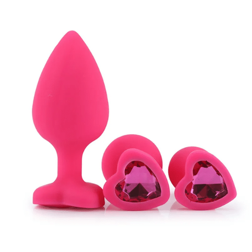 Using Heart-Shaped Butt Plugs